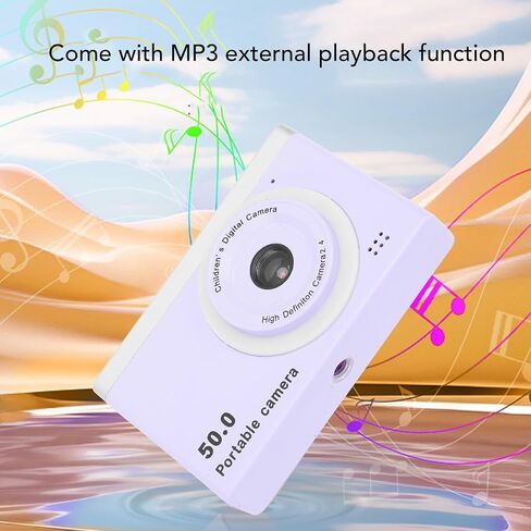 1080P HD Digital Camera for Photography, 8X Zoom Dual Lens Camera with 2.4 Inch Screen, 50MP Portable Video Camera Camcorder with Filter for Selfie Vlogging (P Ink) in Saudi Arabia