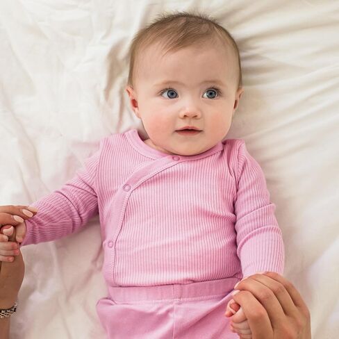 Burt's Bees Baby Unisex Baby Bodysuit & Pant Set, 100% Organic Cotton in Kuwait