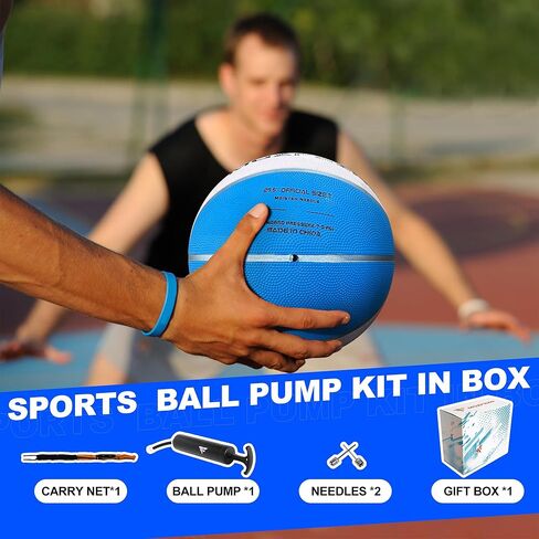 Kids Basketball Size 7 Size 5Outdoor Indoor Youth Girls Performance Game 29.5 Basketball Made for All Surface Indoor Outdoor Basketball Games with Pump in Saudi Arabia
