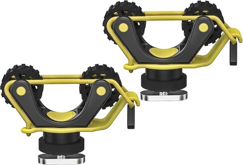 2 PCS Kayak Paddle Holder Kayak Track Mount Accessories لعقد مجداف قياسي ، Kayak Oar Holder Cayak Rail Assories for Fishing Kayak in Kuwait