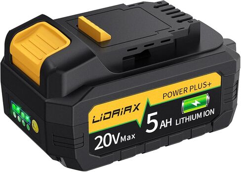 استبدال سعة Ture 100 ٪ لبطارية DeWalt 20V Max ، خلية طاقة السيارات لبطارية DeWalt 20V ، V0 أعلى درجة مقاومة للحريق ، وقت تشغيل أطول - 4.0AH ، 1 حزمة in Kuwait