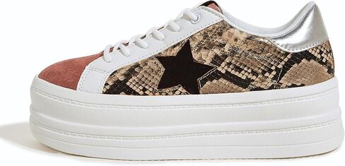 Belos Women's Rhinestone Mesh Slip on Walking Shoes Fashion Spakle Glitter Sneaker (Denim Blue ، 10) in Kuwait