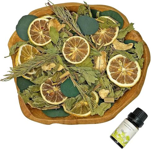 نباتات الخريف، نباتات مجففة معطرة بالورد مع زهور مجففة، عطر منزلي حشو وعاء نباتات الخريف - ديكور خريفي لحشو المزهرية، الكيس، القارورة، الشتاء، عيد الميلاد مع الزنبق، الورد، البابونج in Saudi Arabia