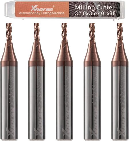 قاطعة طحن أصلية 1.5 مم من Xhorse لآلة قطع المفاتيح Condor XC-Mini Plus/Plus II/XC-002 وDolphin XP005/XP005L/XP007 (1.5 مم) in Kuwait