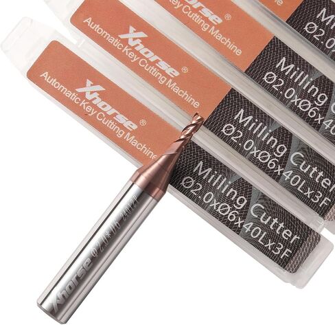 قاطعة طحن أصلية 1.5 مم من Xhorse لآلة قطع المفاتيح Condor XC-Mini Plus/Plus II/XC-002 وDolphin XP005/XP005L/XP007 (1.5 مم) in Kuwait