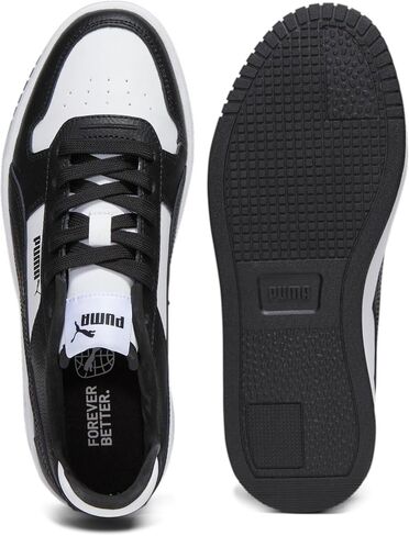 حذاء رياضي نسائي من PUMA CARINA STREET SUEDE، دافئ أبيض متجمد عاجي فضي سماوي، 7.5 in Kuwait