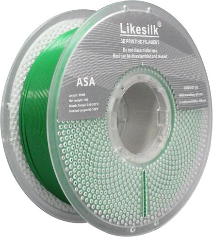 3D Printer Filament ASA Orange 1KG, Neatly & Strong 1.75mm Filament for 3D Printing, Accuracy +/- 0.02mm 1KG Spool(2.2lbs) in Saudi Arabia