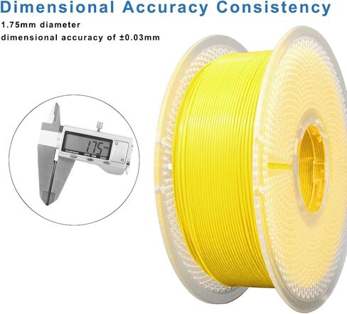 3D Printer Filament ASA Orange 1KG, Neatly & Strong 1.75mm Filament for 3D Printing, Accuracy +/- 0.02mm 1KG Spool(2.2lbs) in Saudi Arabia