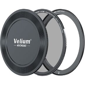 Edge Magnetic Filter Kit: Magnetic Adaptor Ring 82-82mm + E82 Magnetic Front Cap + E82 True Color Pro CPL - Essential Magnetic System for Lens Protection and Polarization (72mm)