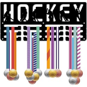 CREATCABIN Pickleball Medal Hanger Display Medal Holder Rack Sports Frame Hooks Small Wall Mount Decor Metal Medal Hangers for Hanging Medals Badges Tennis Pingpong Badminton Medalist 11.4 x 5.1Inch