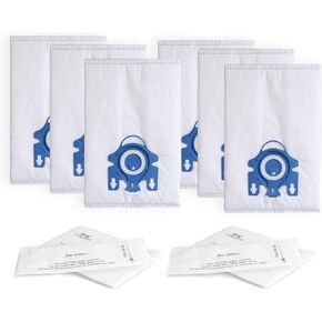 Replacement GN Vacuum Cleaner Bags Compatible with Miele S2, S5, S8, Classic C1, Complete C2 and Complete C3 Series Canister Vacuum Cleaner (20 Pack Dust Bags + 5 Set Filters)