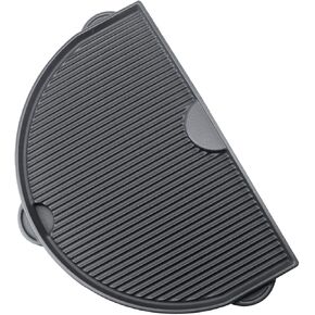 361 Searing Grate, Half-Moon Cast Iron Grill Grate, Extra Large, Black, 1 Pack