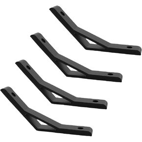 TAODAN 4PCS Angle Bracket Connector Fitting 45 Degree Industrial Aluminium Profile Angle Connector Fitting for Architectural Frames 3D Printers Numerical Control Routers Cutting Machines Black in Kuwait