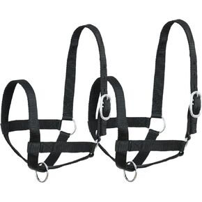 SIE Pack of 2 Westride Nylon Calf, Cow Halters.