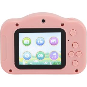 Digital Cameras, HD 1080P Camera, 40MP Digital Point and Shoot Camera with 8X Zoom, 2 Inch Screen Video Recording Compact Camera, for Boys Girls (White)