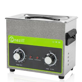 ONEZILI Ultrasonic Cleaner, Small Jewelry Cleaner Machine with Timer for Cleaning Denture, Eyeglasses, Rings, Lenses, Watches, Gun Parts, Circuit Board