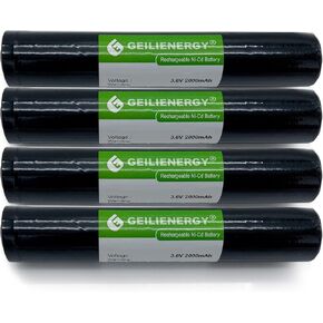 Geilienergy (1 حزمة 3.6V 2000mAh بطارية رقمية متوافقة مع Streamlight Stinger 75375 75175 Xt Flashlight Battery in Kuwait