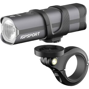 iGPSPORT VS500 Smart Bike Light, 500Lumens Auto Turn On/Off Bright Bicycle Headlight for Night Riding Rechargeable IPX6 Waterproof