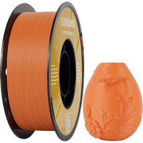 Kingroon Matte PLA Filament 1.75mm 3D Printer Filament Matte Filament 1kg Dimensional Accuracy +/- 0.02 mm (Matte Night Brown)