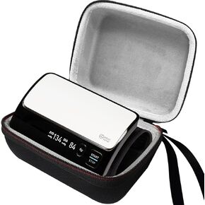 Hard Carrying Case for Omron Evolv Bluetooth Wireless Upper Arm Blood Pressure Monitor, Travel Storage Case for BP7000 HEM-7600T-BK BP Monitor, Protect Case Only