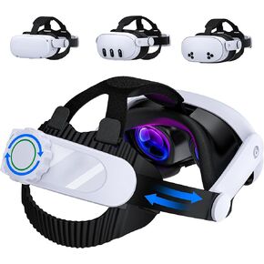 حزام الرأس الذي تمت ترقيته لـ META Quest 3 Quest 3S 2 VR Comfort Comfin