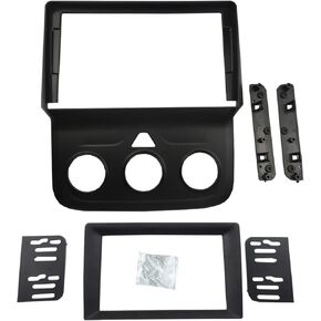 Double Din Dash Radio Trim Kit for Dodge Ram 1500 2500 5500 2013-2019 Installation Bezel 9 Inches (Ram 5500)