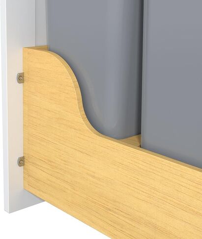 Double Pullout Trash Can for Under Kitchen Cabinets Include Double 35QT Trash Bin, 12 Gallon Garbage Bottom-Mount Recycling Bin Full Extension Slides, Doesn't Include Door Fittings in Saudi Arabia