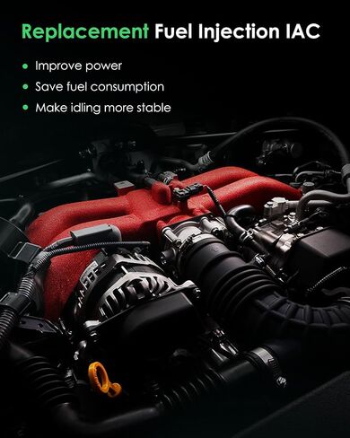 SCITOO Idle Air Control Valve compatible for Mitsubishi for Diamante 3.5l 1997-2004, for Mitsubishi for Montero 3.0l 3.5l 1994-2001, for Mitsubishi for Montero Sport 3.0l 1997-2003 2H1196 As Shown in Saudi Arabia