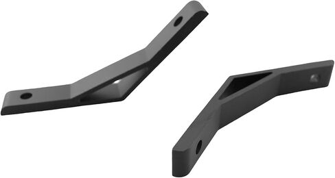 TAODAN 4PCS Angle Bracket Connector Fitting 45 Degree Industrial Aluminium Profile Angle Connector Fitting for Architectural Frames 3D Printers Numerical Control Routers Cutting Machines Black in Kuwait