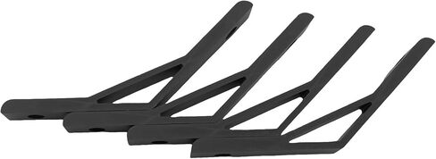 TAODAN 4PCS Angle Bracket Connector Fitting 45 Degree Industrial Aluminium Profile Angle Connector Fitting for Architectural Frames 3D Printers Numerical Control Routers Cutting Machines Black in Kuwait