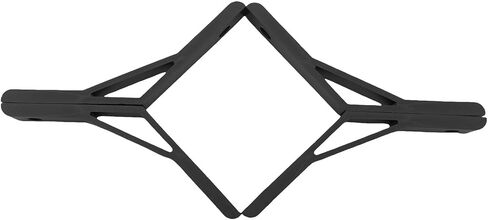 TAODAN 4PCS Angle Bracket Connector Fitting 45 Degree Industrial Aluminium Profile Angle Connector Fitting for Architectural Frames 3D Printers Numerical Control Routers Cutting Machines Black in Kuwait