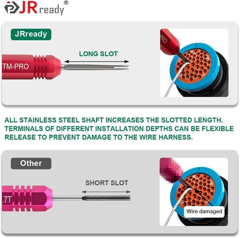 ST2163 Deutsch Crimp Kit，ACT-HDT Solid Contacts Crimp Tool with 3 Positioners and G454 Gauge for Deutsch Size 12 16 20 Turned Pin and Socket Terminals Work with Deutsch DT DTM DTP Series Connectors in Kuwait