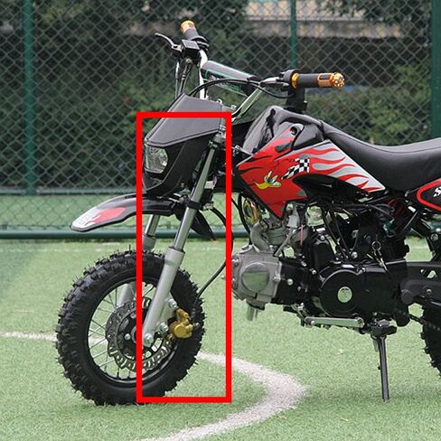 Triple Tree Mount Clamps Front Fork Suspension Set For front drum brakes dirt pit bike CRF50-110cc mini motorcycle front shock absorber in Saudi Arabia
