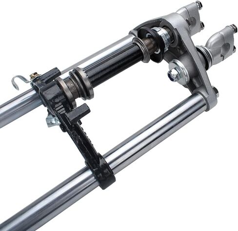 Triple Tree Mount Clamps Front Fork Suspension Set For front drum brakes dirt pit bike CRF50-110cc mini motorcycle front shock absorber in Saudi Arabia