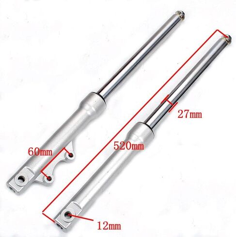 Triple Tree Mount Clamps Front Fork Suspension Set For front drum brakes dirt pit bike CRF50-110cc mini motorcycle front shock absorber in Saudi Arabia
