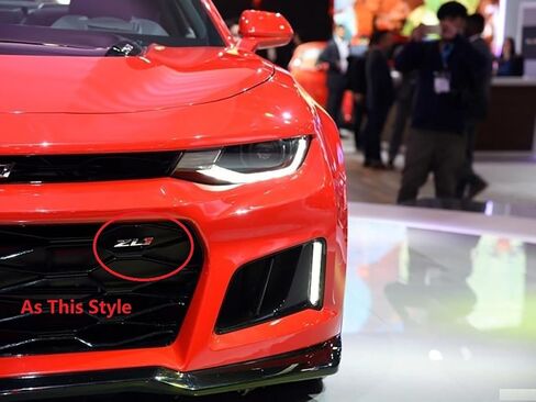 Yoaoo 1x OEM 1LE Emblem Badge Letter Rear Side Compatible with Zl1 1LE 1LE Door Matte Black Red in Saudi Arabia