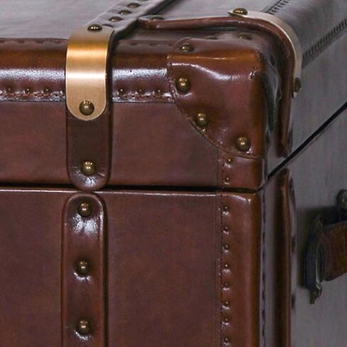 dophee 20Pcs Vintage Style Solid Pure Brass Upholstery Nails Studs Thumb Tacks Fasteners for Furniture Sofa Carpet Door Decoration, Gold, 6mm in Kuwait