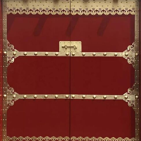 dophee 20Pcs Vintage Style Solid Pure Brass Upholstery Nails Studs Thumb Tacks Fasteners for Furniture Sofa Carpet Door Decoration, Gold, 6mm in Kuwait