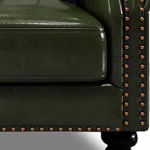 dophee 20Pcs Vintage Style Solid Pure Brass Upholstery Nails Studs Thumb Tacks Fasteners for Furniture Sofa Carpet Door Decoration, Gold, 6mm in Kuwait