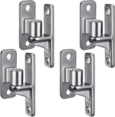304 Stainless Steel Gate Hinges, Heavy Duty Non-Welding, 2 Pack Wall Mount Female & Male Hinges for Wooden Fences & Farm Gates, 600lbs Capacity in Saudi Arabia