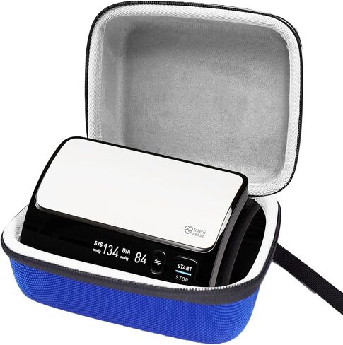 Hard Carrying Case for Omron Evolv Bluetooth Wireless Upper Arm Blood Pressure Monitor, Travel Storage Case for BP7000 HEM-7600T-BK BP Monitor, Protect Case Only in Saudi Arabia