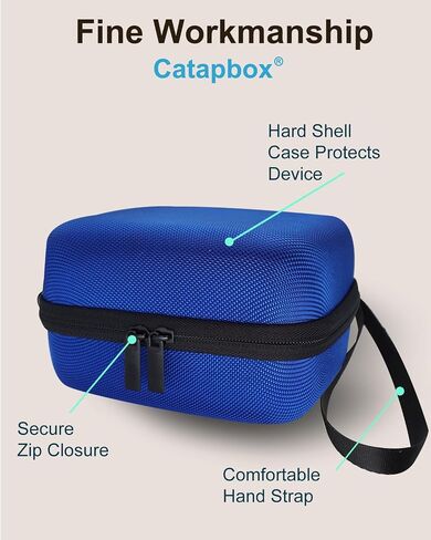 Hard Carrying Case for Omron Evolv Bluetooth Wireless Upper Arm Blood Pressure Monitor, Travel Storage Case for BP7000 HEM-7600T-BK BP Monitor, Protect Case Only in Saudi Arabia
