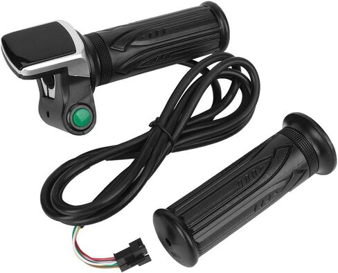Electric Throttle Grip with LCD Display, E Speed Governing Throttle Grip 6 Cores Throttle Grip, A Pair Electric Throttle Grip w/LCD Electric Quantity Display (36V) in Saudi Arabia