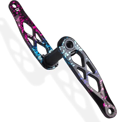 Ultralight MTB Bike Crank,Bike Cranksets,Bicycle Crank Arm Set,170mm Dub Axis 29mm Mountain Bicycle Crankset 3-Nail Straight Installation for Enduro AM in Saudi Arabia
