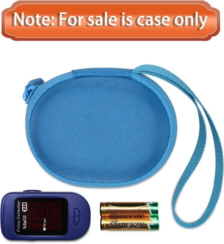 L LTGEM Purple Pulse Oximeter Case for Zacurate, Innovo, Vibeat, iHealth, Santamedical, Children Fingertip Pulse Oximeter Blood Oxygen Saturation Monitor (Case Only) in Saudi Arabia