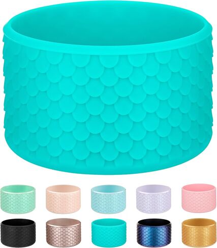 Silicone Boot for Stanley 20-40 oz & Hydro Flask Water Bottle 12-24 oz, Anti Slip Bottom Cover Sleeve for Tumblers Bottom of 2.83-2.95in in Saudi Arabia