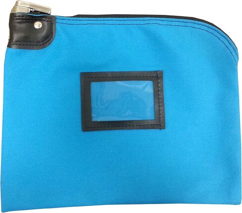 Locking Bank Bag Canvas Keyed Security (Navy Blue) in Saudi Arabia
