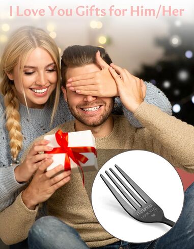بمحبة لك أنا أحبك ملعقة لصديقه. زوج هدايا عيد ميلاد عيد ميلاد يوم عيد ميلاد صديقها للعائلة زوجتها in Kuwait