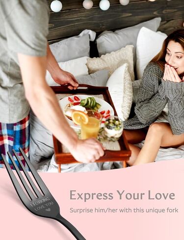 بمحبة لك أنا أحبك ملعقة لصديقه. زوج هدايا عيد ميلاد عيد ميلاد يوم عيد ميلاد صديقها للعائلة زوجتها in Kuwait