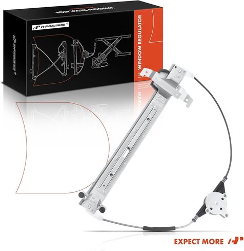 A-Premium Electric Power Window Regulator Without Motor Compatible with Lincoln Town Car 1990 1991 1992 1993 Rear Left Driver Side in Kuwait